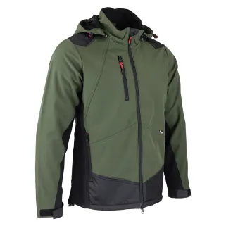 Blouson Softshell River kaki de M à 3XL