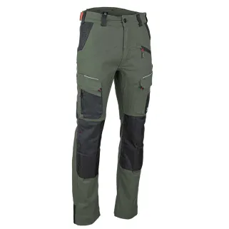 Pantalon Stretch Memory vert du 40 au 54