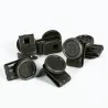 Boutons clips pour bretelles à pattes – lot de 6 robustes Boutons clips pour bretelles à pattes – lot de 6 robustes