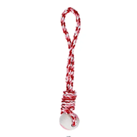 Jouet corde + balle pour chien 32 x 8 x 7 cm