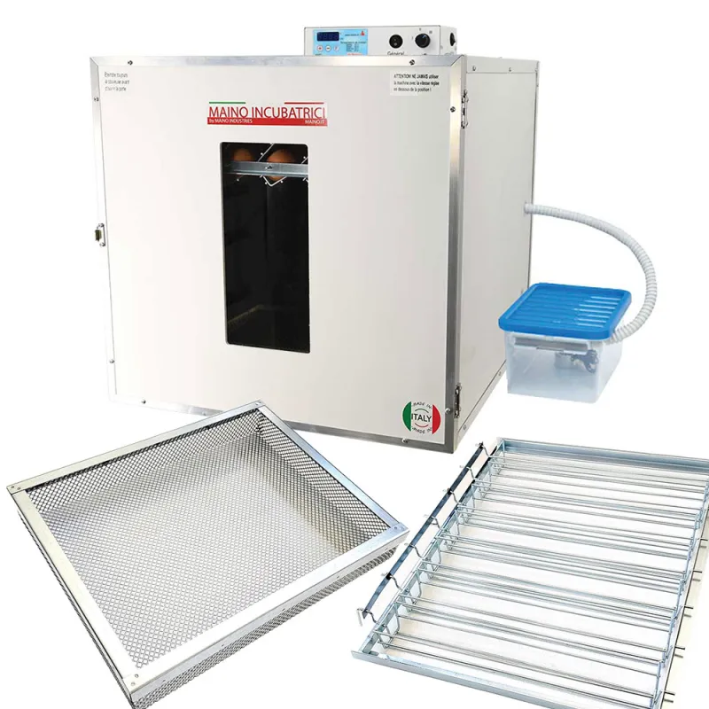 Kit couveuse évo + 2 tiroirs poule + 1 panier + humidificateur Kit couveuse évo + 2 tiroirs poule + 1 panier + humidificateur