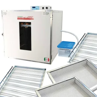 Kit couveuse évo 2 tiroirs poule + 2 paniers + humidificateur