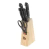 Bloc 5 Couteaux acier inoxydable + 1 ciseaux Bloc 5 Couteaux acier inoxydable + 1 ciseaux