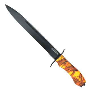 Dague de chasse Karan acier 420 camo 25 cm