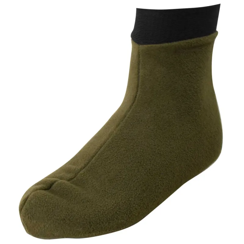 Chaussons de Bottes Polaires polyester kaki et noir 39/40 à 43/45 Chaussons de Bottes Polaires polyester kaki et noir 39/40 à 43/45