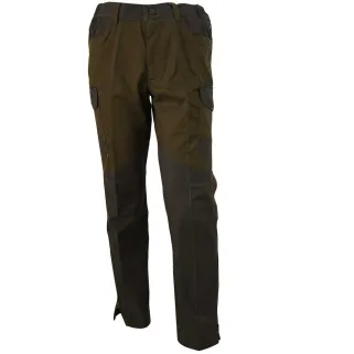 Pantalon de chasse anti-ronces Tradition polyester kaki T38 à 60