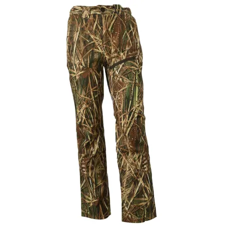 Pantalon pour gibier d'eau "Duck Pant" polyester camo roseaux 38 à 54