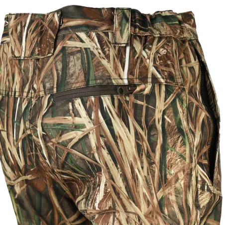 Pantalon pour gibier d'eau "Duck Pant" polyester camo roseaux 38 à 54 Pantalon pour gibier d'eau "Duck Pant" polyester camo roseaux 38 à 54