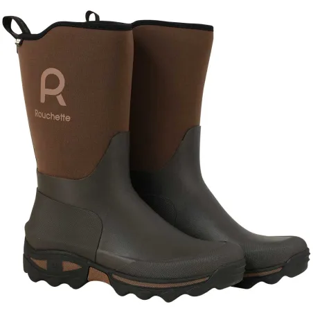 Demi bottes Clean Garden souples imperméables marron 40 à 47 Demi bottes Clean Garden souples imperméables marron 40 à 47