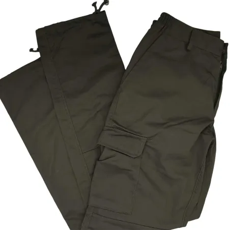 Pantalon Basic polyester coton noir 36 à 60 Pantalon Basic polyester coton noir 36 à 60