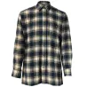 Chemise à carreaux Dolty flanelle coton bleu beige S à 4XL Chemise à carreaux Dolty flanelle coton bleu beige S à 4XL