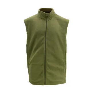 Veste polaire kaki sans manches