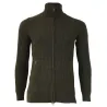 Gilet femme Shirley col montant laine vert loden XS à 3XL