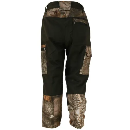 Pantalon Traque Enfant 5 poches polyester camo Forest 6 à 16 ans Pantalon Traque Enfant 5 poches polyester camo Forest 6 à 16 ans