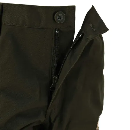 Pantalon Traque Enfant 5 poches polyester camo Forest 6 à 16 ans Pantalon Traque Enfant 5 poches polyester camo Forest 6 à 16 ans