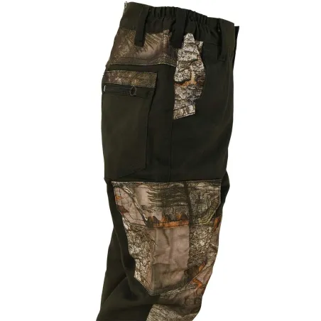 Pantalon Traque Enfant 5 poches polyester camo Forest 6 à 16 ans Pantalon Traque Enfant 5 poches polyester camo Forest 6 à 16 ans