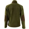 Blouson Polaire Brodé polyester kaki taille M à 4XL Blouson Polaire Brodé polyester kaki taille M à 4XL