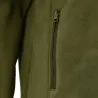 Blouson Polaire Brodé polyester kaki taille M à 4XL Blouson Polaire Brodé polyester kaki taille M à 4XL