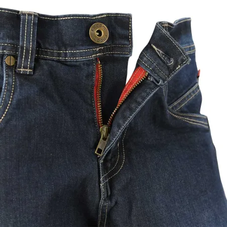 Jeans Roller Stretch 5 poches coton Bleu denim foncé 40 à 54