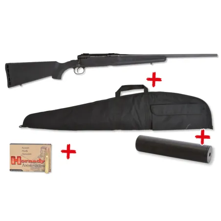 Kit Carabine Filetée Gaucher cal.243 WIN Axis Kit Carabine Filetée Gaucher cal.243 WIN Axis
