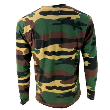 Tee Shirt Camouflage Manches Longues Tee Shirt Camouflage Manches Longues