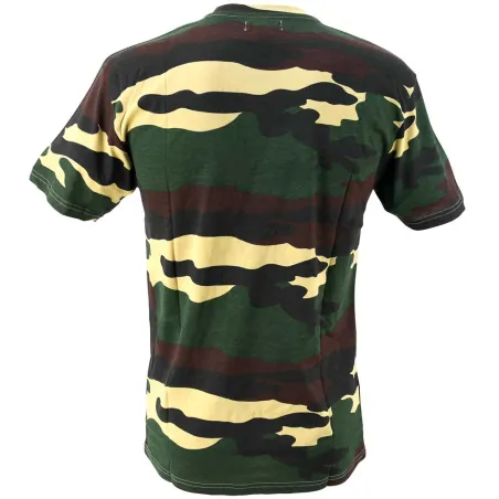 Tee-Shirt léger respirant camo CE 100% coton S à 3XL Tee-Shirt léger respirant camo CE 100% coton S à 3XL