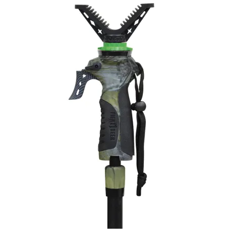 Canne de pirsh 1 pied automatique alu, hauteur 100-160cm Canne de pirsh 1 pied automatique alu, hauteur 100-160cm
