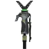 Canne de pirsh 1 pied automatique alu, hauteur 100-160cm Canne de pirsh 1 pied automatique alu, hauteur 100-160cm