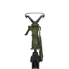 Canne de pirsh 3 pieds automatique alu, hauteur 100-160cm Canne de pirsh 3 pieds automatique alu, hauteur 100-160cm