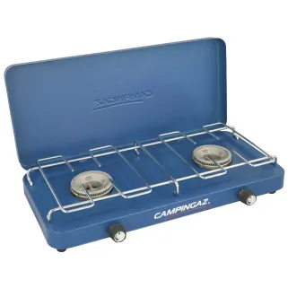 Réchaud 2 feux 3200W autonomie 12h30 facile à ranger 43x24x8cm