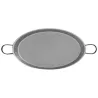 Plat paella flamme directe acier poli laminé Ø60cm 12-20 pers