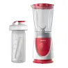 Mini blender 350W plastique sans BPA blanc gris 0,6L + gourde Mini blender 350W plastique sans BPA blanc gris 0,6L + gourde