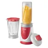 Mini blender 350W plastique sans BPA blanc gris 0,6L + gourde Mini blender 350W plastique sans BPA blanc gris 0,6L + gourde