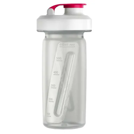 Mini blender 350W plastique sans BPA blanc gris 0,6L + gourde Mini blender 350W plastique sans BPA blanc gris 0,6L + gourde