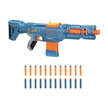 Pistolet fléchettes 4 rails modulable x10 portée 27m min 8 ans Pistolet fléchettes 4 rails modulable x10 portée 27m min 8 ans
