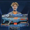 Pistolet fléchettes 4 rails modulable x10 portée 27m min 8 ans Pistolet fléchettes 4 rails modulable x10 portée 27m min 8 ans