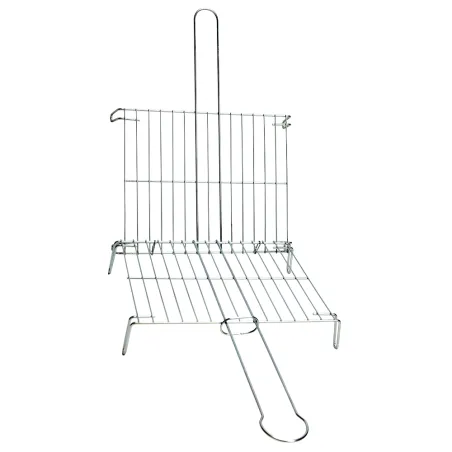 Grille double galvanisé deux volets acier zinc 45x50 cm