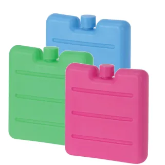 3 Blocs réfrigérant 8 x 7,5 x 1 cm
