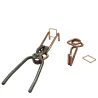 Piège à taupe Putange traditionnel acier cuivré (lot de 2) Piège à taupe Putange traditionnel acier cuivré (lot de 2)