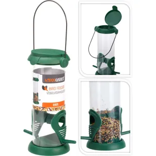Mangeoire pour oiseaux extérieur - Distributeur graines jardin