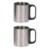 Bouteille isolante acier inox 1L 8x31,7cm + 2 tasses 180ml