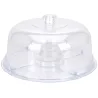 Plateau de service avec couvercle Ø30,5cm H20cm 890g