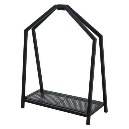 Porte bûches métal pliable 58x24x78cm