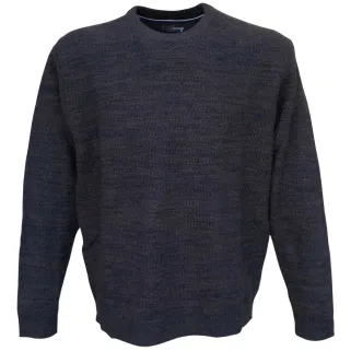 Pull col rond Round Havane 63% acrylique 27% laine 10% nylon