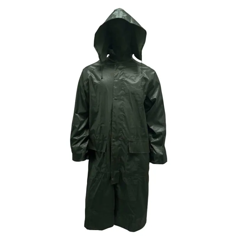 Manteau pluie étanche Treeland vert 100% polyester PVC Manteau pluie étanche Treeland vert 100% polyester PVC