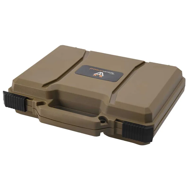 Mallette rangement Teamwood 29x21x8cm mousse 2 verrous cadenas