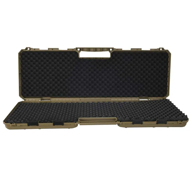 Malette fusil Teamwood mousse 4 verrous pré-percée cadenas