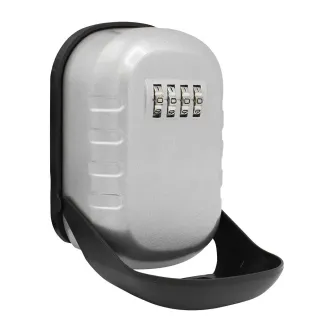 Coffre à clefs aluminium 13.5x9x5cm visserie incluse