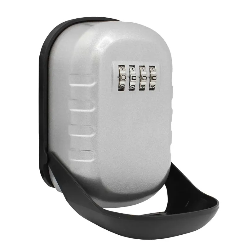 Coffre à clefs aluminium 13.5x9x5cm visserie incluse