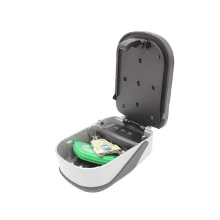 Coffre à clefs aluminium 13.5x9x5cm visserie incluse